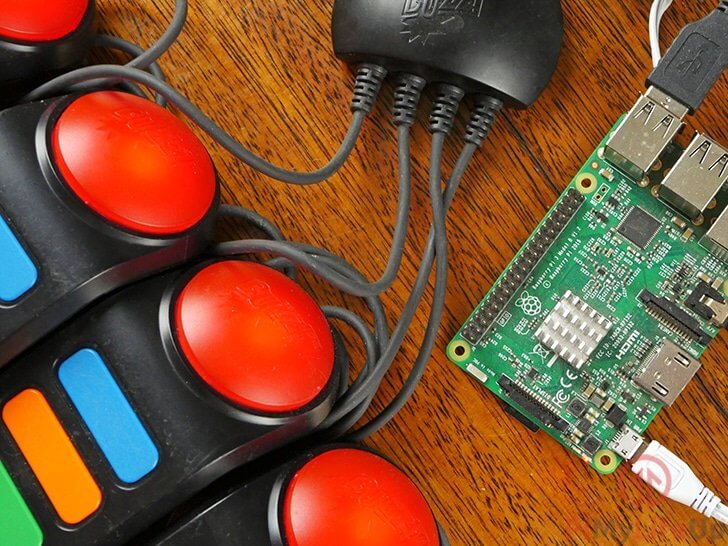 树莓派如何与 Buzz 控制器通讯，并实现一个简单的游戏